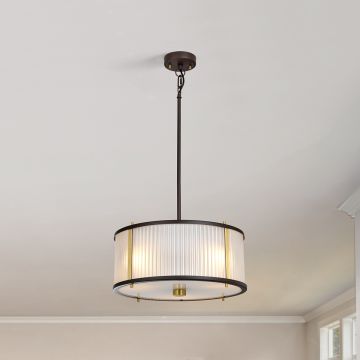 Lampa wisząca Corona DL-CORONA-3P-BAB 3x60W/E27 od Elstead Lighting