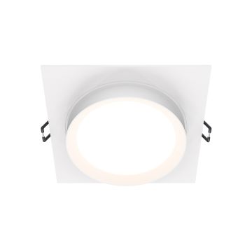 Downlight wpuszczany Hoop DL086-GX53-SQ-W 1x15W/GX53 IP20 od Maytoni