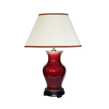 Lampa stołowa Oxblood DL-MAJIN-SMALL-TL-OXB 1x60 W/E27 od Elstead Lighting