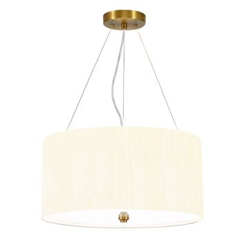 Lampa wisząca Pearce DL-PEARCE18-3LT-IV-AB 3x60W/E27 od Designer’s Lightbox