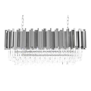 Lampa wisząca IMPERIAL LONG SILVER DW-D5689S.SILVER 18x40W/E14 IP20 od King Home