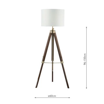 Podstawa EASEL EAS4947 1x60W/E27 IP20 od Dar Lighting