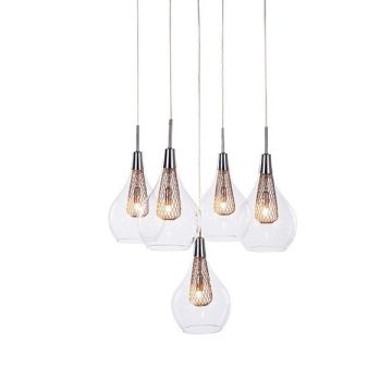 Lampa wisząca ELEKTRA 5 AZ1690 5x40W/G9 od AZzardo
