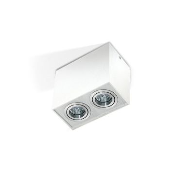 Downlight natynkowy ELOY 2/ALUMINIUM AZ1354 2x50W/GU10 od AZzardo