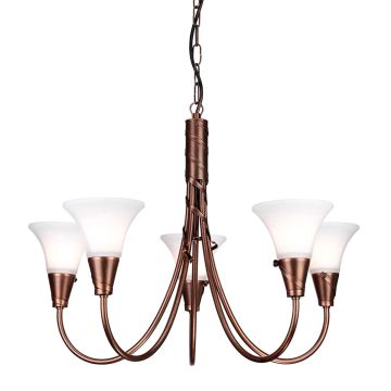 Żyrandol EM5 COPPER EMILY od ELSTEAD LIGHTING