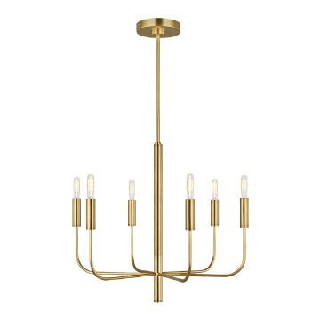 Żyrandol Brianna FE-BRIANNA6-BB 6x60 W/E14 od Feiss