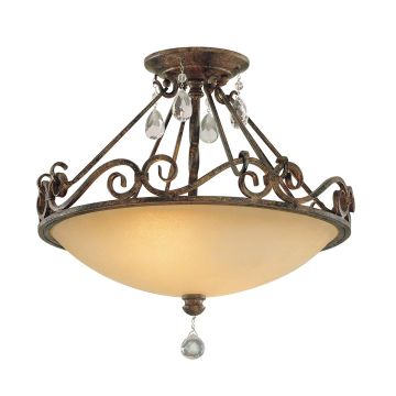 Plafon Chateau FE-CHATEAU-SF 2x60W/E27 od Feiss