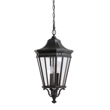 Lampa ogrodowa wisząca FE/COTSLN8/L BK COTSWOLD LANE od Feiss