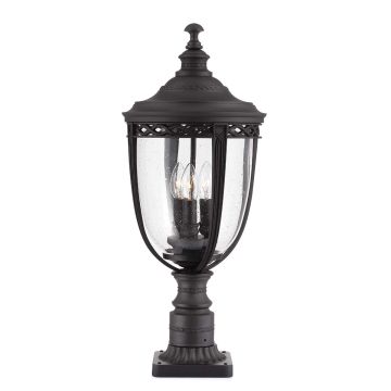 Lampa Ogrodowa stojąca FE/EB3/L BLK ENGLISH BRIDLE od Feiss