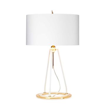Lampka stołowa Ferrara FERRARA-TL-WPG 1x60W/E27 od Elstead Lighting