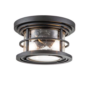 Plafon Lighthouse FE-LIGHTHOUSE-F-BLK 2x40W/E27 IP44 od Feiss