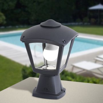 Lampa stojąca Disma FMG-DISMA-ROBY-BLK 1x23W/E27 IP55 od Fumagalli