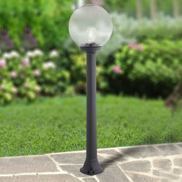 Lampa stojąca Giaffa FMG-GIAFFA-GLOBE-BLK 2700K 1x23W/E27 800lm IP55 od Fumagalli