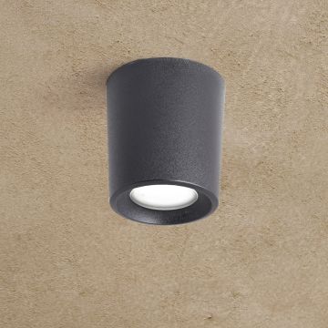 Downlight natynkowy Livia FMG-LIVIA90-BLK 4000K-2700K 1x6W/G9 366lm IP55 od Fumagalli