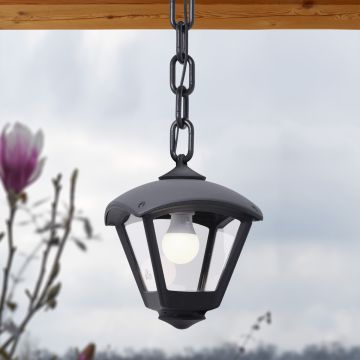 Lampa wisząca Sicar FMG-SICAR-DARIO-BLK 1x23W/E27 IP55 od Fumagalli