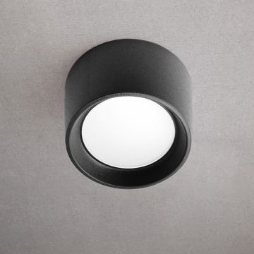 Downlight natynkowy Livia FMG-LIVIA160-BLK 6500K-4000K-2700K 1x10W/GX53 1290lm IP55 od Fumagalli