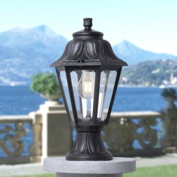 Lampa stojąca Mikrolot FMG-MIKROLOT-ANNA-BLK 1x23W/E27 IP55 od Fumagalli