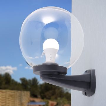 Kinkiet Nardo FMG-NARDO-GLOBE-BLK 1x23W/E27 IP55 od Fumagalli