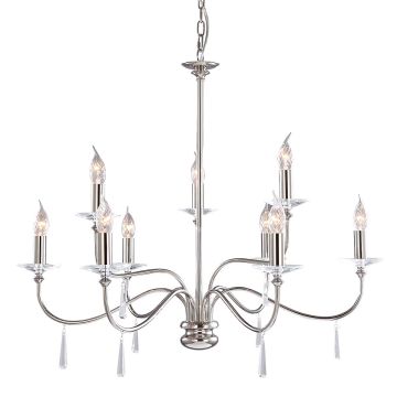Żyrandol FP9 POL NICKEL FINSBURY PARK od ELSTEAD LIGHTING