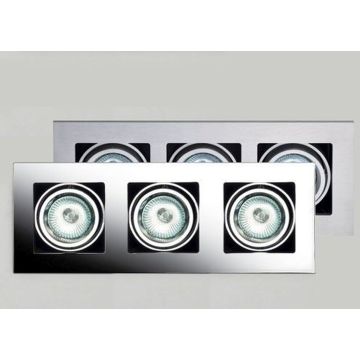 Downlight wpuszczany BOX H0017 3x50w/gu5_3_mr16 ip20 od Maxlight