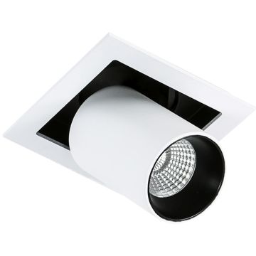 Downlight wpuszczany GL7117-1/12W 4000K WH+BL MERCANTA od Italux