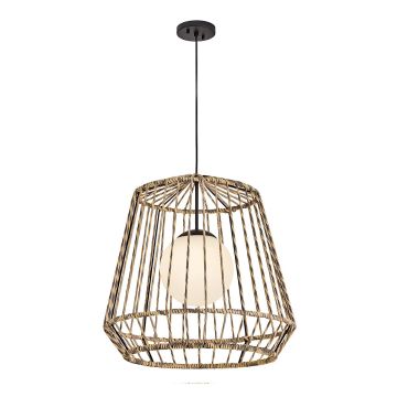 Lampa wisząca Arlen HK-ARLEN-P1-L-BK 1x60W/E27 ip44 od Hinkley