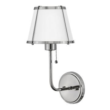 Kinkiet Clarke HK-CLARKE1-PN-WH 1x40W/E27 IP20 od Hinkley Lighting