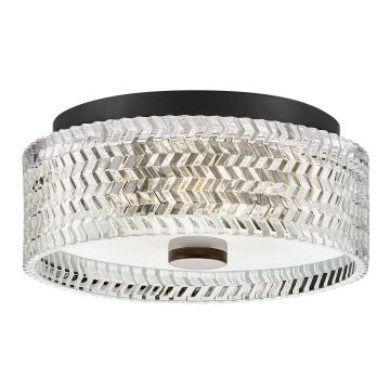 Plafon Elle HK-ELLE-F-S-BK 2x60W/E27 IP20 od Hinkley Lighting