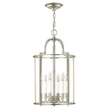 Lampa wisząca GENTRY HK-GENTRY-P-L-PN 6x60W/E14 od Elstead Lighting