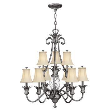 Żyrandol Plantation HK-PLANT10-PL 10x60W/E14 od Hinkley Lighting