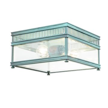 Plafon Holborn HOLBORN-F-VDG 2x60 W/E27 ip44 od Elstead Lighting