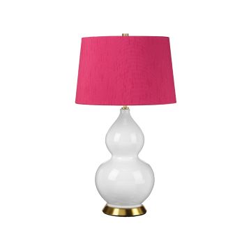 Lampa stołowa Isla ISLA-AB-TL-CRANBERRY 1x60 W/E27 od Elstead Lighting