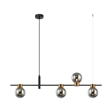 Lampa wisząca Bletter PND-5225-4-BK-SG 4x25W/G9 IP20 od Italux