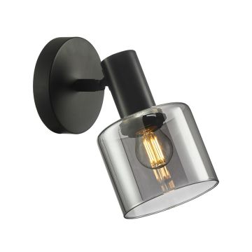 Kinkiet Santia WL-65342-1 BK+SG 1x40W/E27 IP20 od Italux
