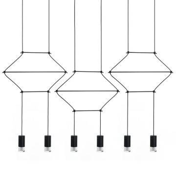 Lampa wisząca FLUSSO LINE JD0032-6P 3000K 6x3W/G9 1440lm IP20 od King Home