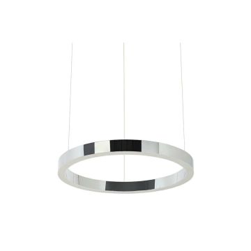 Lampa wisząca RING JD8169-40.SILVER 3000K 1x25W/LED 2000lm IP20 od King Home