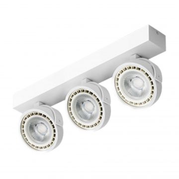 Downlight natynkowy JERRY AZ1885 3x50/40W/ES111/GU10 od AZzardo