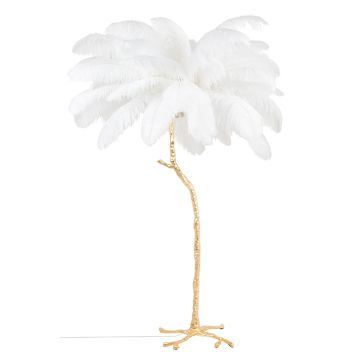 Lampa podłogowa TIFFANY JL0019.WHITE 5x40W/E27 IP20 od King Home