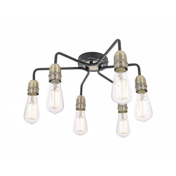 Lampa sufitowa Kiefer KIE0622 6x60w/e27 ip20 od Dar Lighting