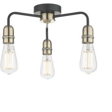 Lampa sufitowa Kiefer KIE5322 3x60w/e27 ip20 od Dar Lighting