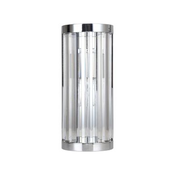 Kinkiet Vetro LP-2910/1W L CH 1x10W/E14 IP20 od Light Prestige