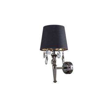 Kinkiet Vigo LP-0412/1W BK 1x40W/E14 IP20 od Light Prestige