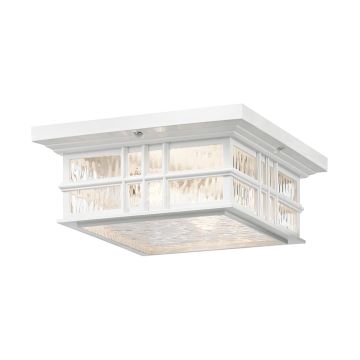 Plafon sufitowy BEACON SQUARE KL-BEACON-SQUARE-F-WHT 2x60W/E27 od Elstead Lighting
