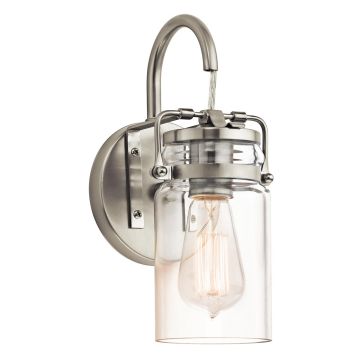 Lampa ścienna KL/BRINLEY1 NI BRINLEY od Kichler