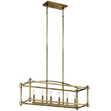 Lampa wisząca Cayden KL-CAYDEN-ISLE 6x60W/E14 od Kichler