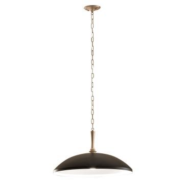 Lampa wisząca Delarosa KL-DELAROSA-P-BK 1x60W/E27 IP20 od Kichler