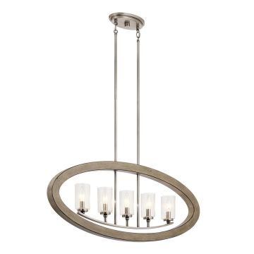 Lampa wisząca Grand Bank KL-GRAND-BANK5 5x60W/E14 IP20 od Kichler