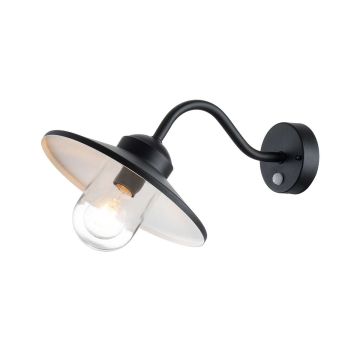Kinkiet Klampenborg KLAMPENBORG-PIR-BK 1x60W/E27 IP44 od Elstead Lighting