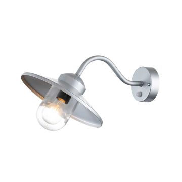 Kinkiet Klampenborg KLAMPENBORG-PIR-SIL 1x60W/E27 IP44 od Elstead Lighting
