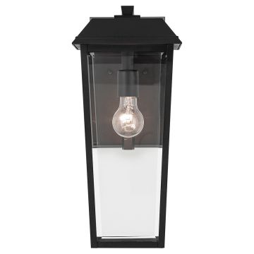 Kinkiet Mathus KL-MATHUS2-M-BK 1x60W/E27 ip44 od Kichler